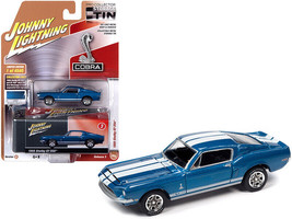 1968 Ford Mustang Shelby GT-350 Acapulco Blue Metallic w White Stripes Collector - £18.80 GBP