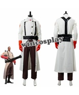 Team Fortress II 2 Medic Uniform Cosplay Costume Full Set Halloween Outf... - £71.50 GBP