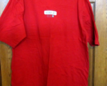 Vintage Aeropostale &quot;Aero 87&quot; Red Cotton Logo T-Shirt - Size XL - $18.80