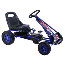 Costway 4 Wheels Kids Ride On Pedal Powered Bike Go Kart Racer Car Outdo... - $262.53