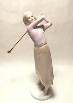 Russ Woman Golfer Figurine #15462 - £14.93 GBP