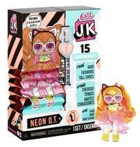 LOL Surprise JK Neon Q.T. Mini Fashion Doll with 15 Surprises New in Box - £10.12 GBP