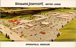 Howard Johnson&#39;s Motor Lodge Springfield MO Postcard PC488 - £4.02 GBP