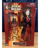 1998 Hasbro STAR WARS Episode I Ultimate Hair Queen Amidala 12&quot; Collecti... - £12.51 GBP
