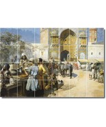 Edwin Weeks Historical Painting Ceramic Tile Mural BTZ09566 - $328.24 CAD+
