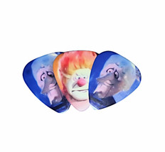 Set of 3 Heat and Snow Miser Brothers TYWASC premium Promo Guitar Pick Pic - $9.59
