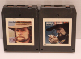 Johnny Paycheck 8-Track Tape Lot of 2 Take This Job &amp; Shove It &amp; GH Tested - £7.65 GBP