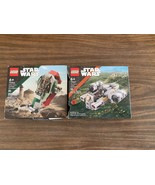LEGO Star Wars: Boba Fett&#39;s Starship &amp; Mandolorian Razor Crest Microfigh... - £11.60 GBP