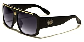 Kleo Flat Top Hip Hop Rapper Retro Aviator Sunglasses - £10.95 GBP