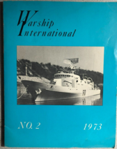 Warship International Magazine #2 1973 Photos Schematics History - £11.86 GBP