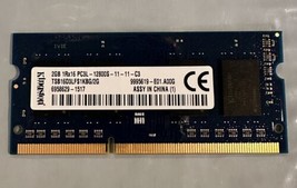 Kingston 2GB 1Rx16 PC3L-12800S DDR3-1600MHz Laptop Memory TSB16D3LFS1KBG/2G - $184.13 MXN