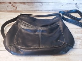 Tignanello Black Leather Women&#39;s Shoulder Bag / Purse / Handbag - $22.99