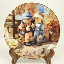 M. J. Hummel &quot;Tender Loving Care&quot; Little Companions  Porcelain 8&quot; Plate  FHJ34 - £7.90 GBP