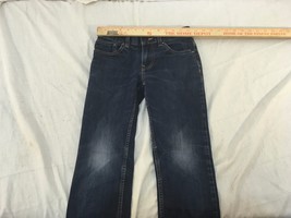 Children Youth Boy&#39;s Hawk Brand Skinny Fit Cotton Denim Blue Jeans 10 32263 - £13.63 GBP