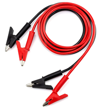 Alligator Clips Electrical Test Leads Set, 15A Jumper Wires Heavy Duty w... - $11.88