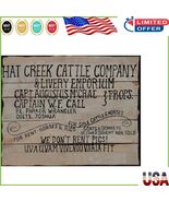 8x12 Inch Waterproof Wooden Sign - We Don&#39;t Rent Pigs Decor for Kitchen - $15.04