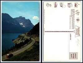 MONTANA Postcard -Glacier National Park, St. Mary Lake. Going To The Sun Hwy G31 - £3.15 GBP