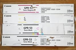 Cosmetic Canon GPR-53 MYKK Toner Cartridges iRA C3325/C3730 Same Day Shipping!!! - $316.80