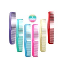 Colorful Hair Comb Set  6 Colors in Pack  Hair Combs For Women  Men and Kids NEW - £9.08 GBP