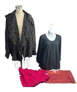 Lot of 4 NWT Coldwater Creek Sweaters / Tops Size 2XL Total Retail $294.80 - €21,08 EUR