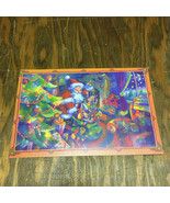 Vintage Santa Christmas greeting cards with envelopes Plus Mark made in USA - $366.29 MXN