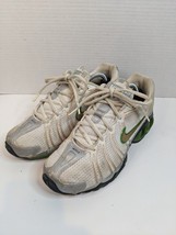 Nike Impax Women&#39;s Sneakers Green White Sz 8 #05091 - £18.38 GBP