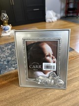 Carr Silver Baby Shoes Picture Frame 3x4 - $14.85