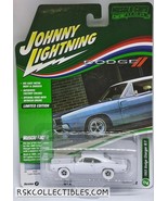 Johnny WHITE Lightning 1969 Dodge Charger R/T 1/64 Diecast Muscle Cars vA r2 #2 - $62.99