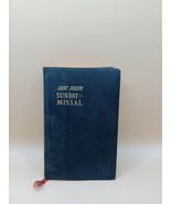 Catholic St Joseph Sunday Missal 1957 Confraternity Version Large Type - $30.39