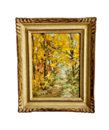 Berthe des Clayes (1877-1968) A Woodland Path Pastel Painting Scottish Canadian - £965.92 GBP