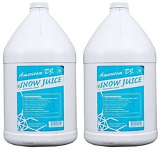 (2) American DJ Snow Gal Gallon of Snow Fluid for Snow Flurry Machine - £73.46 GBP