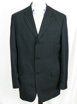 Ted Baker Endurance Striped Blazer Suit 42 L Pants 34 x31 Dark Navy Blue 2 Piece - £37.98 GBP