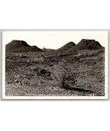 Idaho Volcanic Craters,  Crater Of Moon Real Photo Postcard L24 - £10.35 GBP