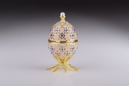 Egg Jewelry Box Watch Inside Handmade by Keren Kopal Austrian Crystals-
show ... - £91.82 GBP