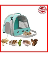 Portable Guinea Pig &amp; Reptile Carrier with Clear Window and Adjustable F... - $46.81 CAD