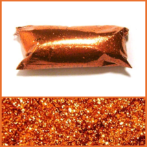 Bright Orange, Fine Glitter, Solvent Resistant, Poly Loose Glitter .015&quot;... - £0.94 GBP+