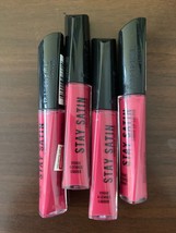 4 x Rimmel Stay Satin Liquid Lip Color NEW #400 Obsession Lot of 4 - £18.57 GBP