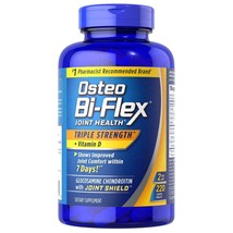 Osteo Bi-Flex Triple Strength with Vitamin D 220 ct. Tablets Exp  03/2026 sealed - £27.68 GBP