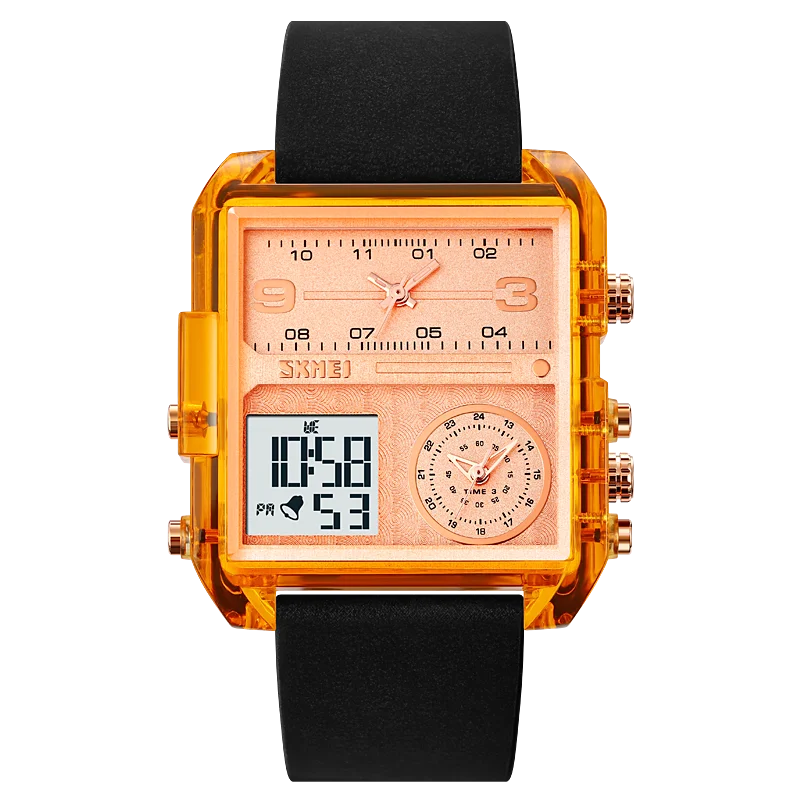 Mens Fashion Back Light Digital Wristwatch 3Bar Waterproof Alarm Clock reloj ho - £93.41 GBP