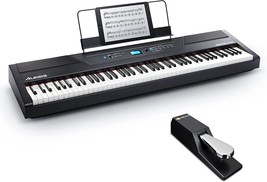 Digital Piano Bundle - Electric Keyboard With 88 Weighted Keys, Built-In, 2 - £365.17 GBP