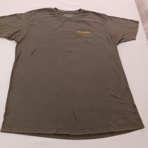 Columbia Men's Green Cotton Regular fit Short Sleeve Graphic T-Shirt Size XL image 9