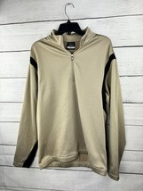 Nike Golf Therma-Fit 3/4 Zipper Long Sleeve Pullover Men&#39;s Size Medium - $19.64