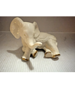 Vintage Lenox Elephant lying on side. Trimmed in gold.  5&quot; l. Nice! - $14.25