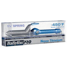BaByliss Pro Nano Titanium 1-1/4&quot; Spring Curling Iron - £95.90 GBP
