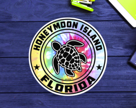Honeymoon Island Beach Florida Sticker Decal 3&quot; Vinyl Sea Turtle - £3.39 GBP