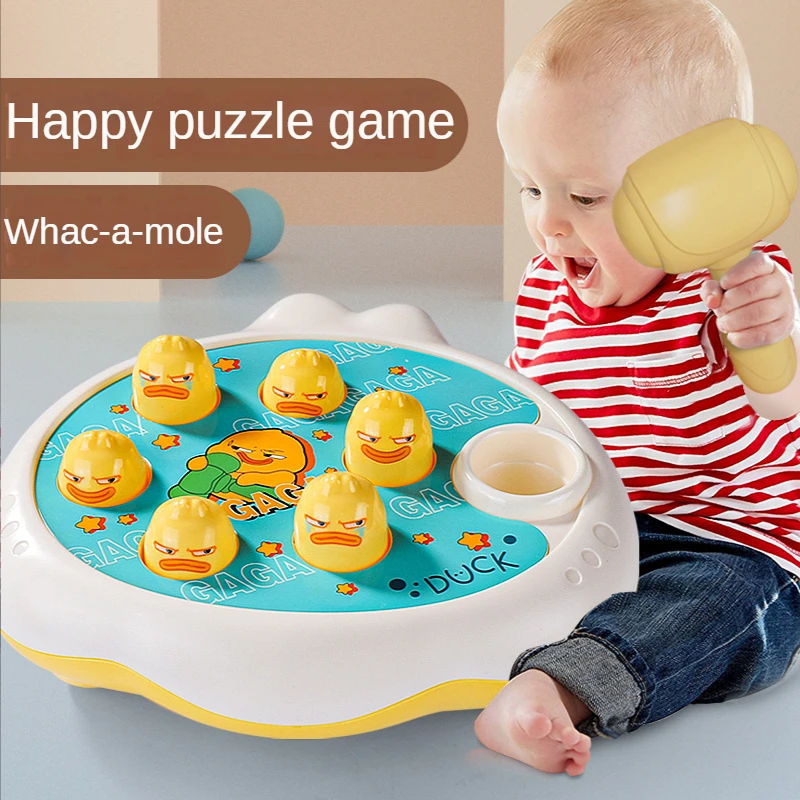 Cartoon Whac-A-Mole Montessori Baby Toys Toddler Educational  Birthday Gift - £10.40 GBP+