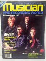 Queen Freddie Mercury International Musician &amp; Recording World 1982 Maga... - $24.72