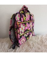 Vera Bradley Pink Floral Hanging Organizer Folding Travel Cosmetic Bag Z... - €37,50 EUR