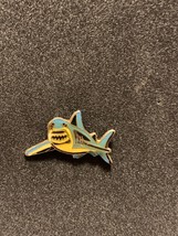 Vintage Shark Lapel Hat Jacket Bookbag Pin Tie Tack - $2.89