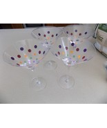 Pampered Chef Martini Glasses Set of 4 ONLY USED ONCE EUC - $72.58 CAD